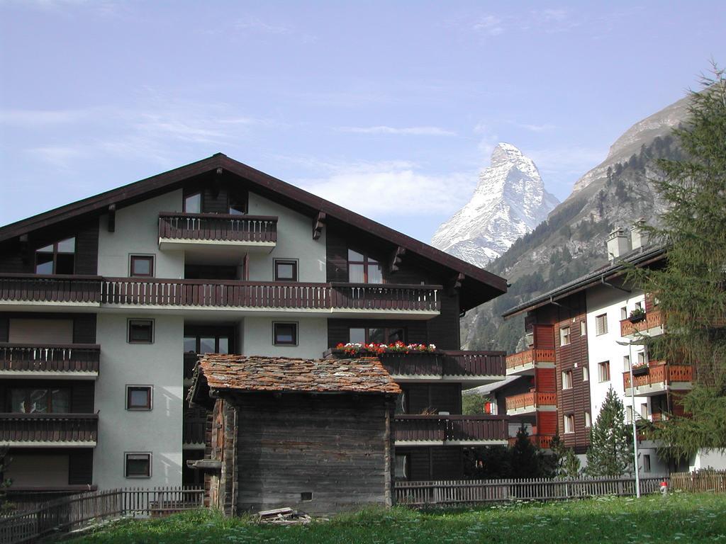 Ferienwohnung Haus Arbgrat Zermatt Exterior foto